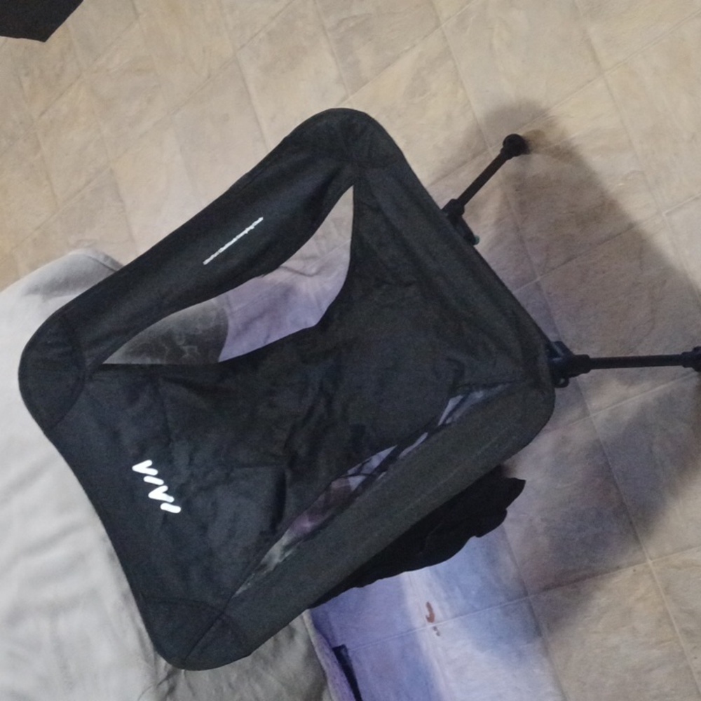 Black Portable Folding Chair